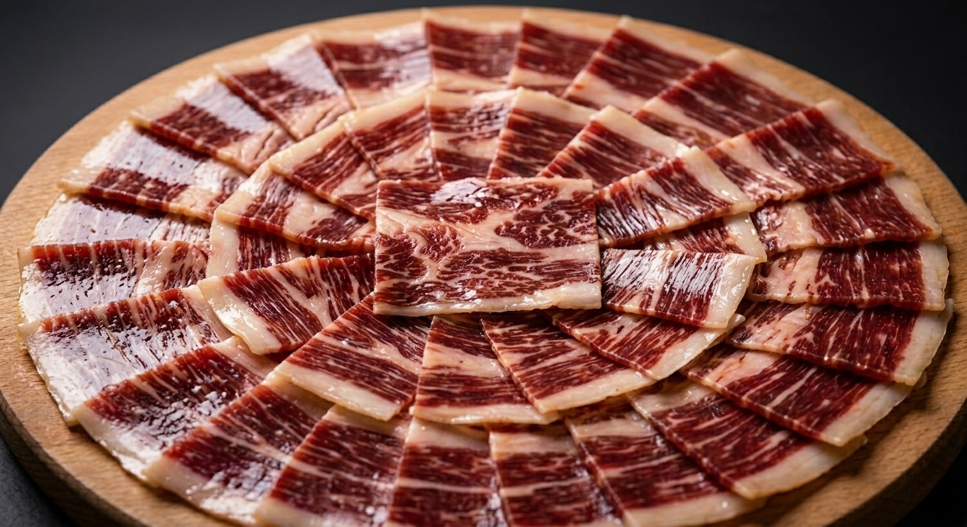 Jamón Ibérico Bellota 80g Corte a Cuchillo